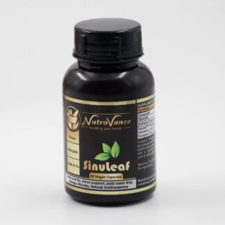 SinuLeaf – Natural Sinus & Allergy Relief (60 Veg Caps)