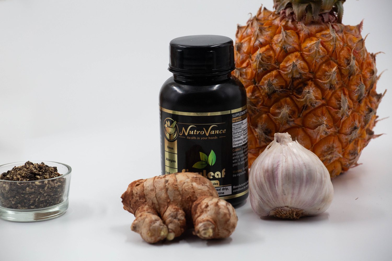 SinuLeaf with pineapple